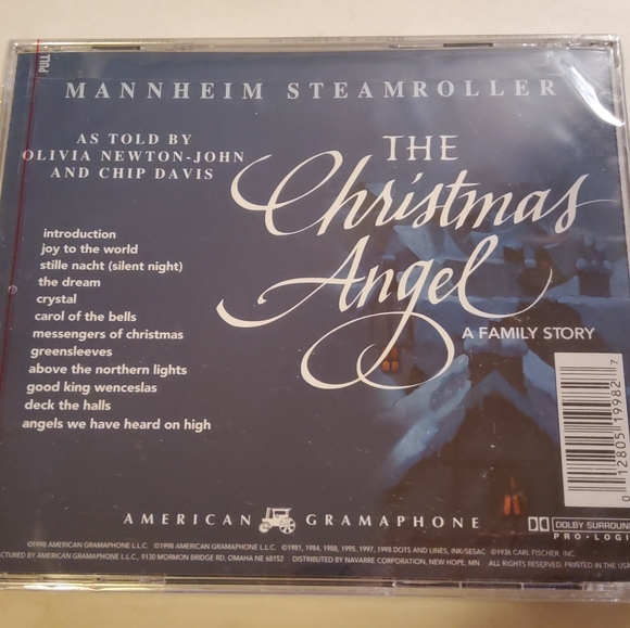 The Christmas Angel: A Family Story (CD) Mannheim Steamroller - Picture 2 of 4